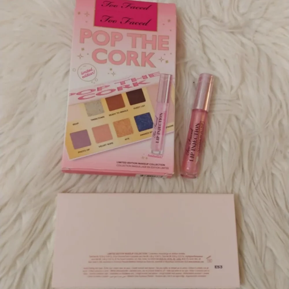 💖FIRM! NWT TOO FACED POP THE CORK LIMITED EDITION MAKEUP SET